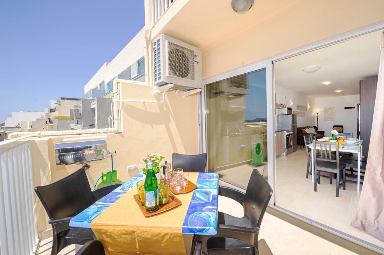 Summer Breeze Apartment With Panoramic Terrace - By Getawaysmalta Mellieħa Zewnętrze zdjęcie
