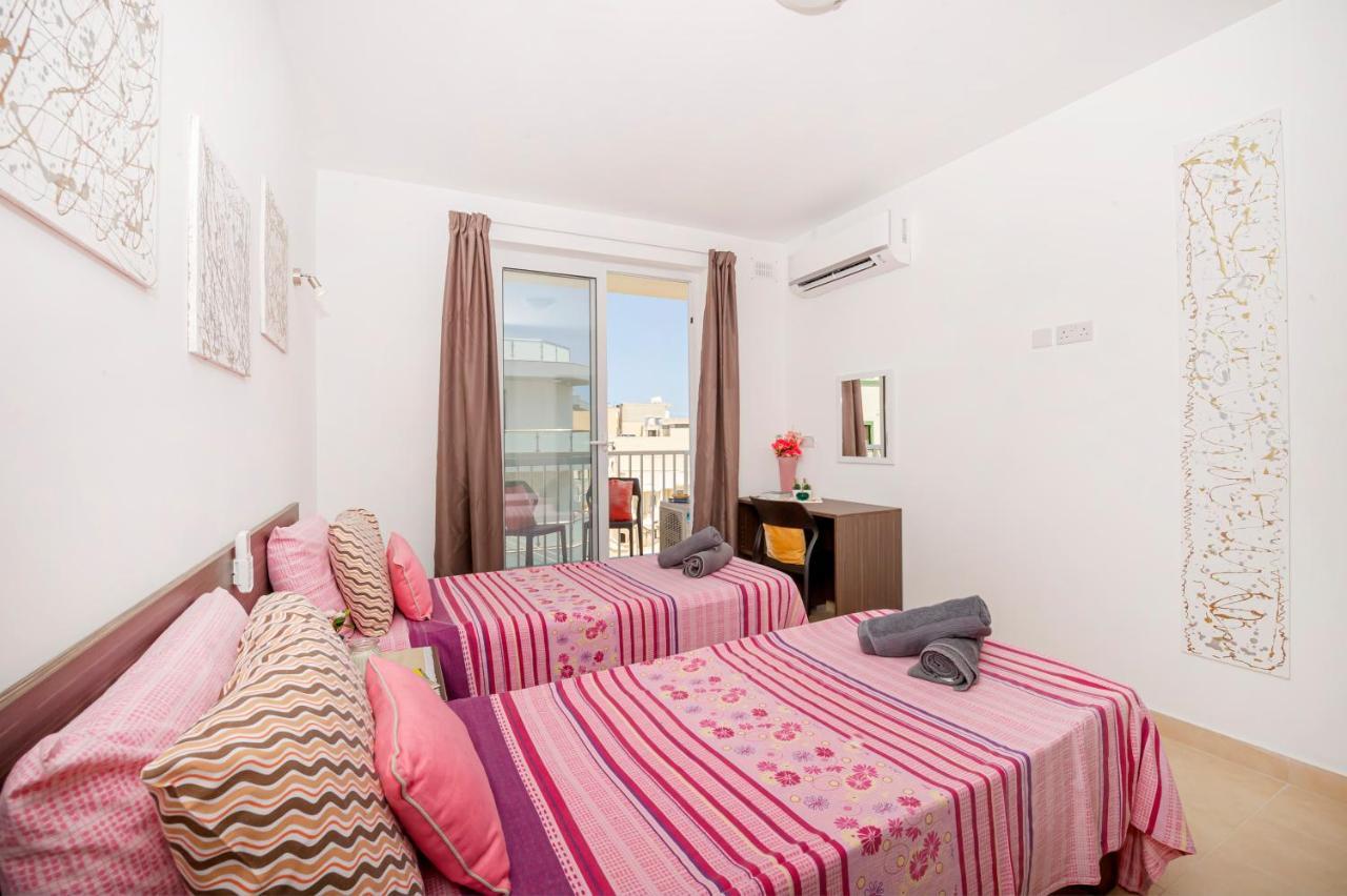 Summer Breeze Apartment With Panoramic Terrace - By Getawaysmalta Mellieħa Zewnętrze zdjęcie